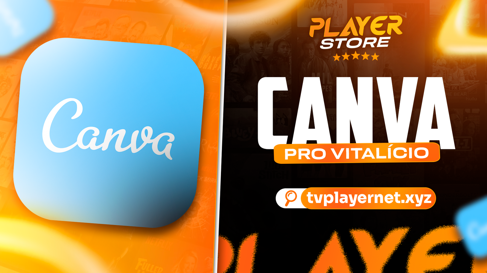 CANVA PRO VITALICIO (O SEU EMAIL)