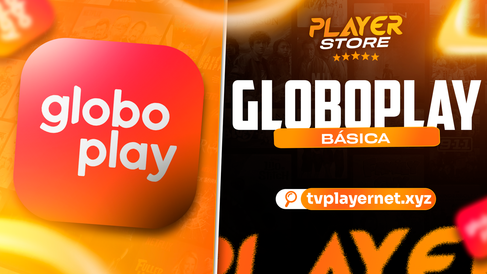 CONTA GLOBOPLAY BASICA